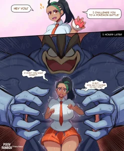Nemona! porn comic picture 1