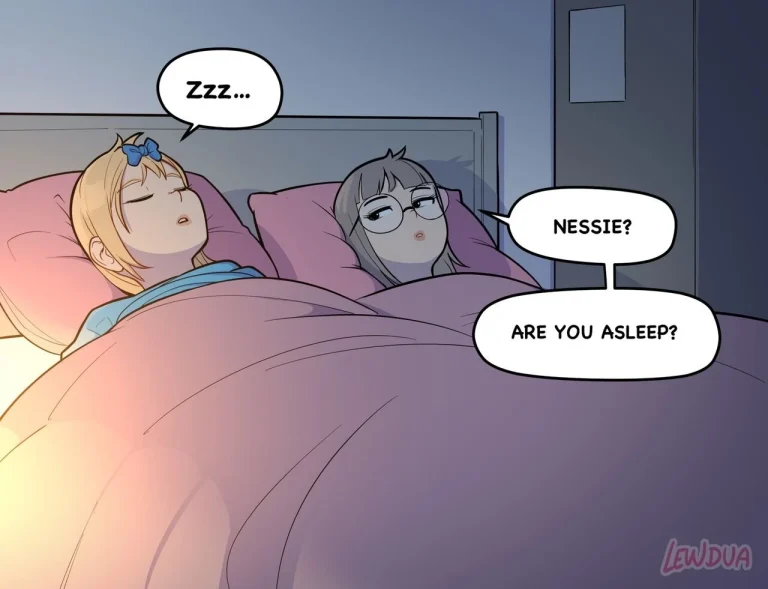 Nessie does not wake up porn comic picture 1