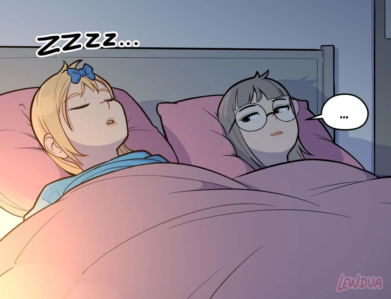 Nessie does not wake up porn comic picture 2