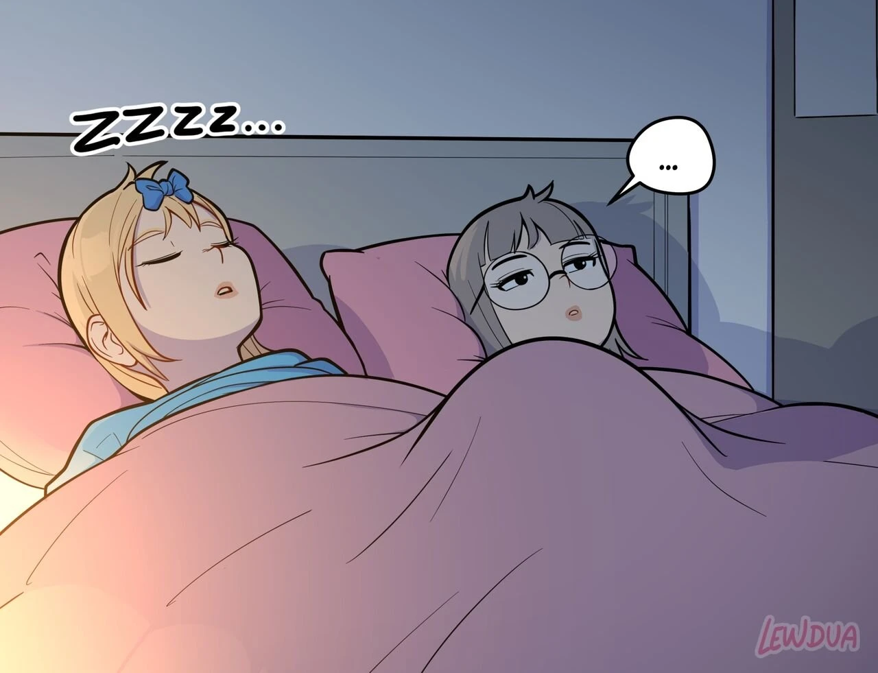 Nessie does not wake up porn comic picture 24