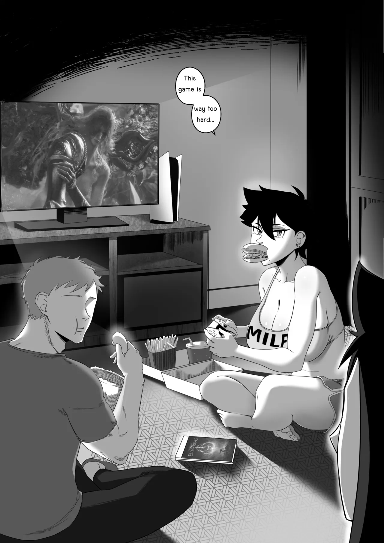 [Nesz] MILF Tomboy (OC) porn comic picture 25