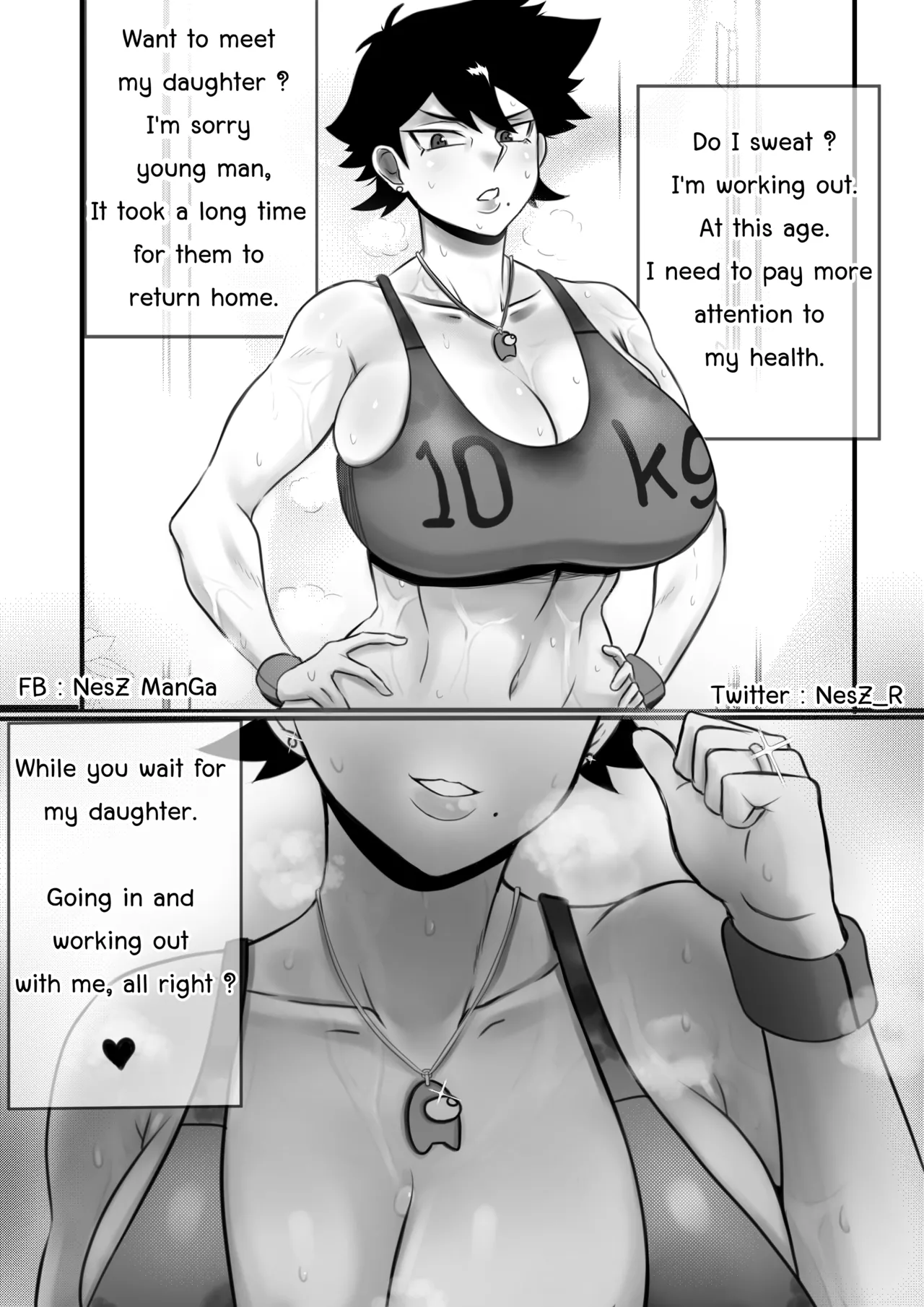 [Nesz] MILF Tomboy (OC) porn comic picture 4