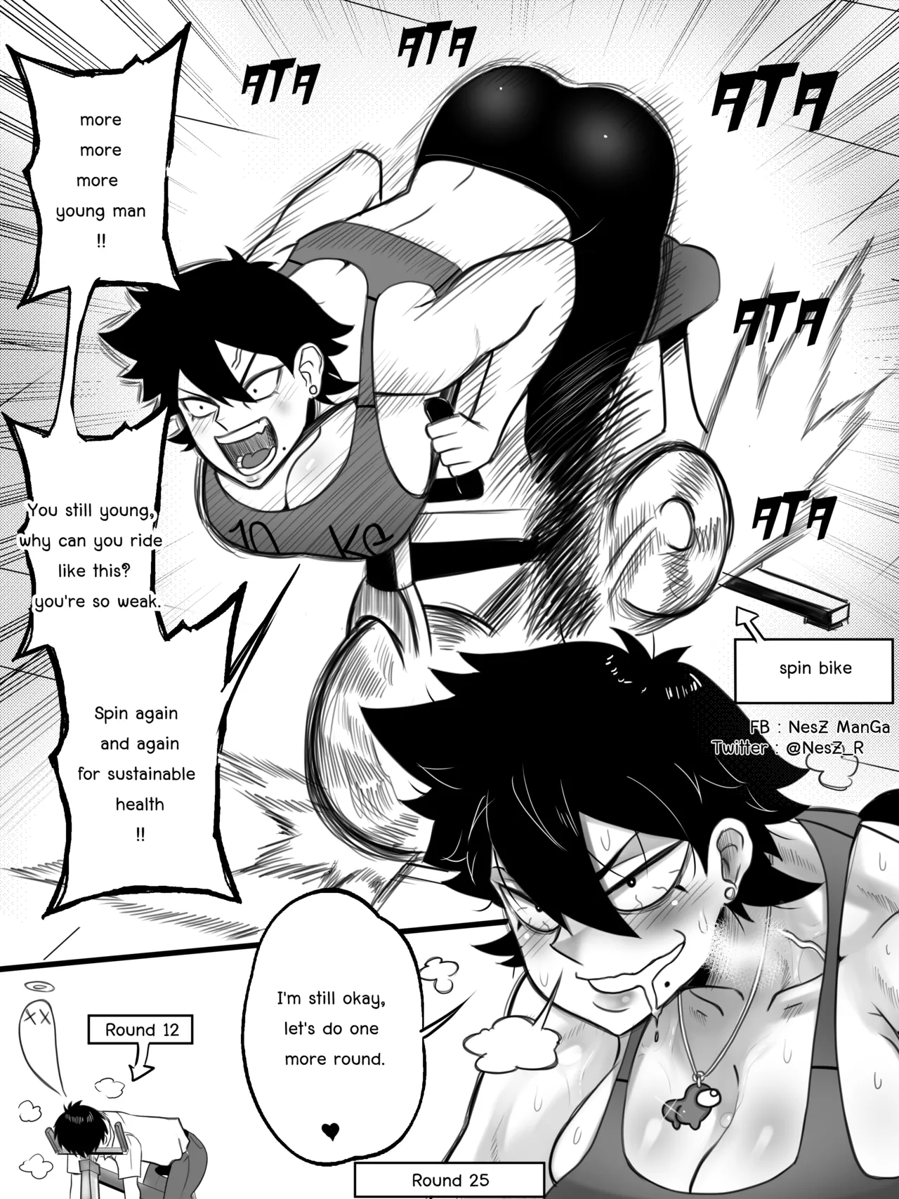 [Nesz] MILF Tomboy (OC) porn comic picture 6