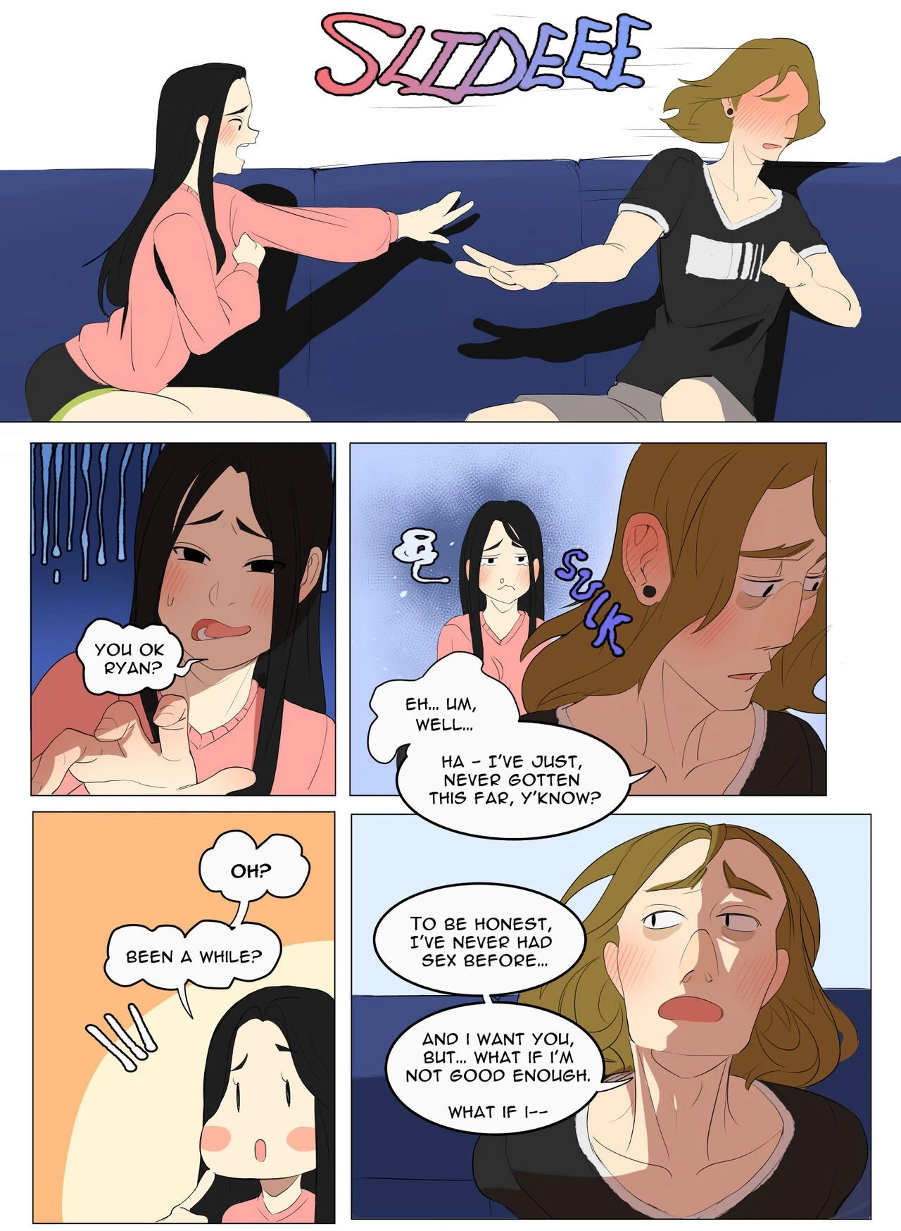 Netflix & Anxiety porn comic picture 2