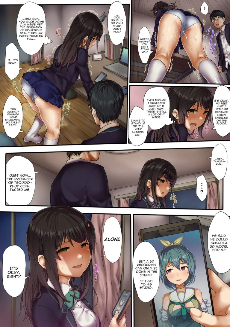 Netorare During Live Streaming porn comic picture 22