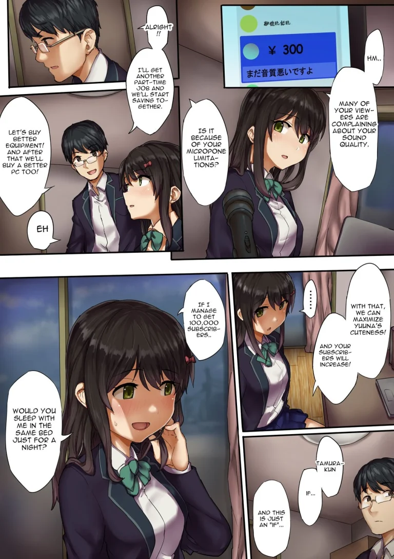 Netorare During Live Streaming porn comic picture 4