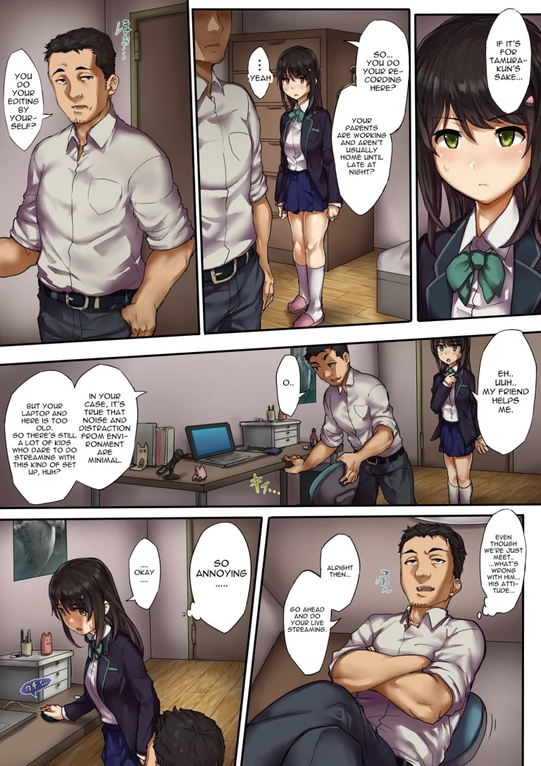 Netorare During Live Streaming porn comic picture 6