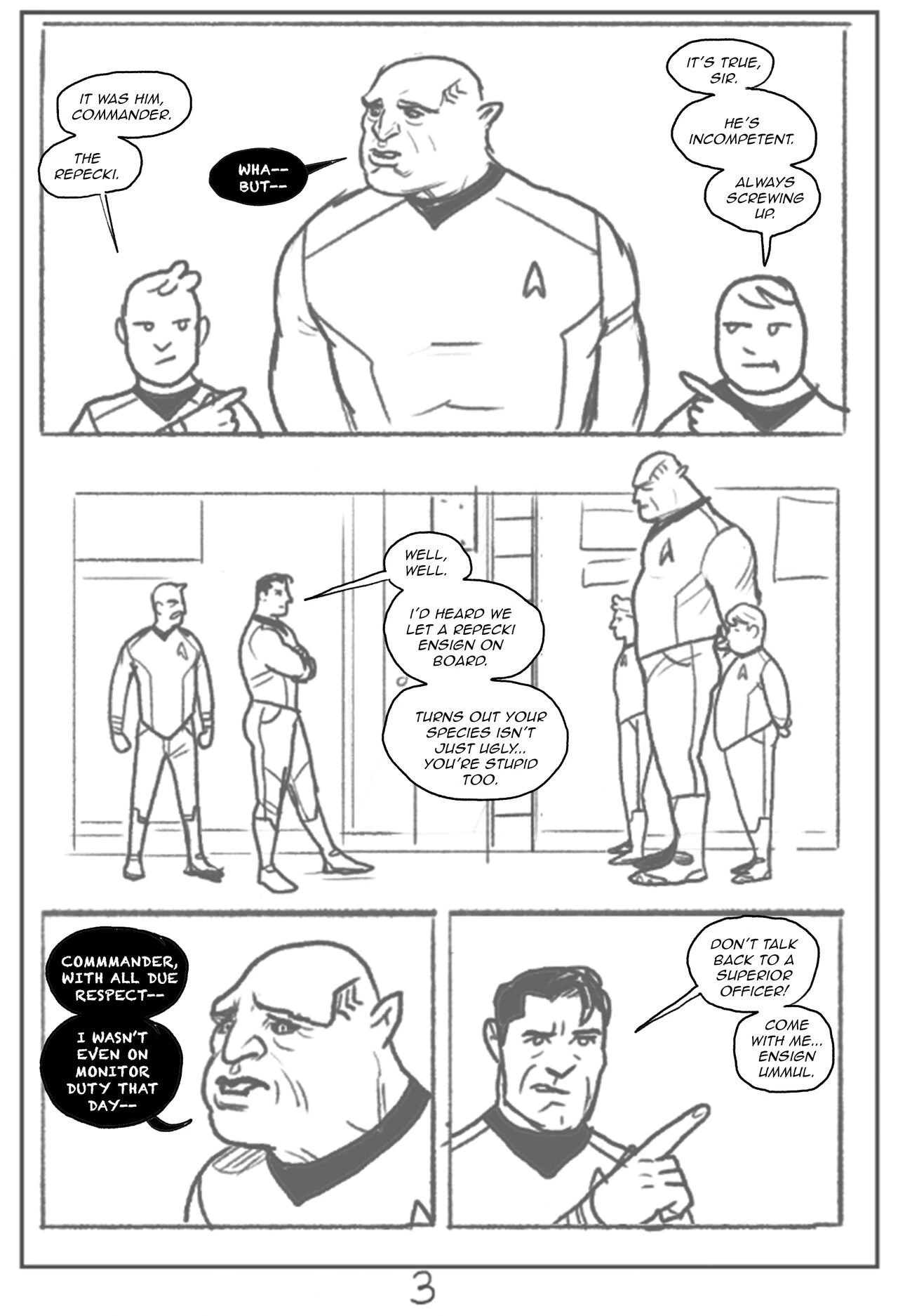 Never Insult a Repecki 1-4 porn comic picture 4