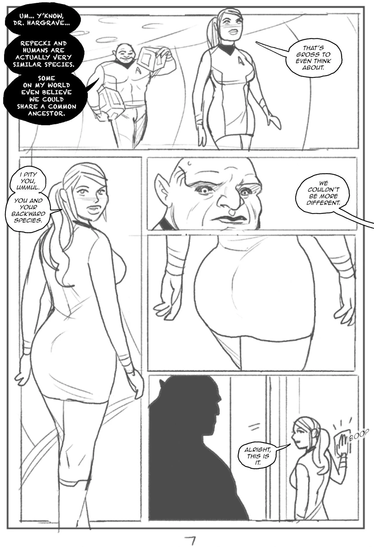 Never Insult a Repecki 1-4 porn comic picture 8