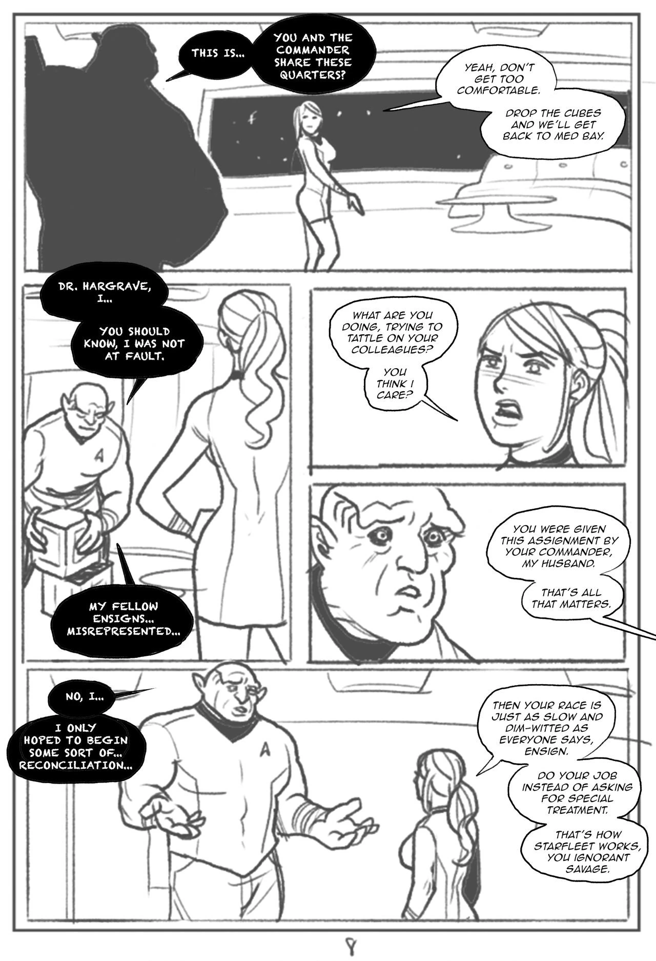 Never Insult a Repecki 1-4 porn comic picture 9