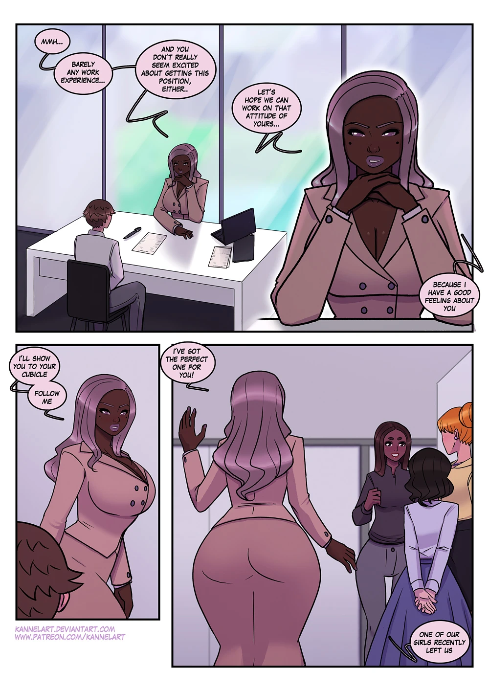 New Job, New You porn comic picture 3