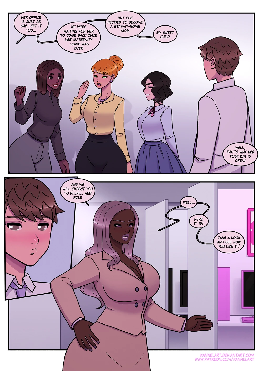 New Job, New You porn comic picture 4