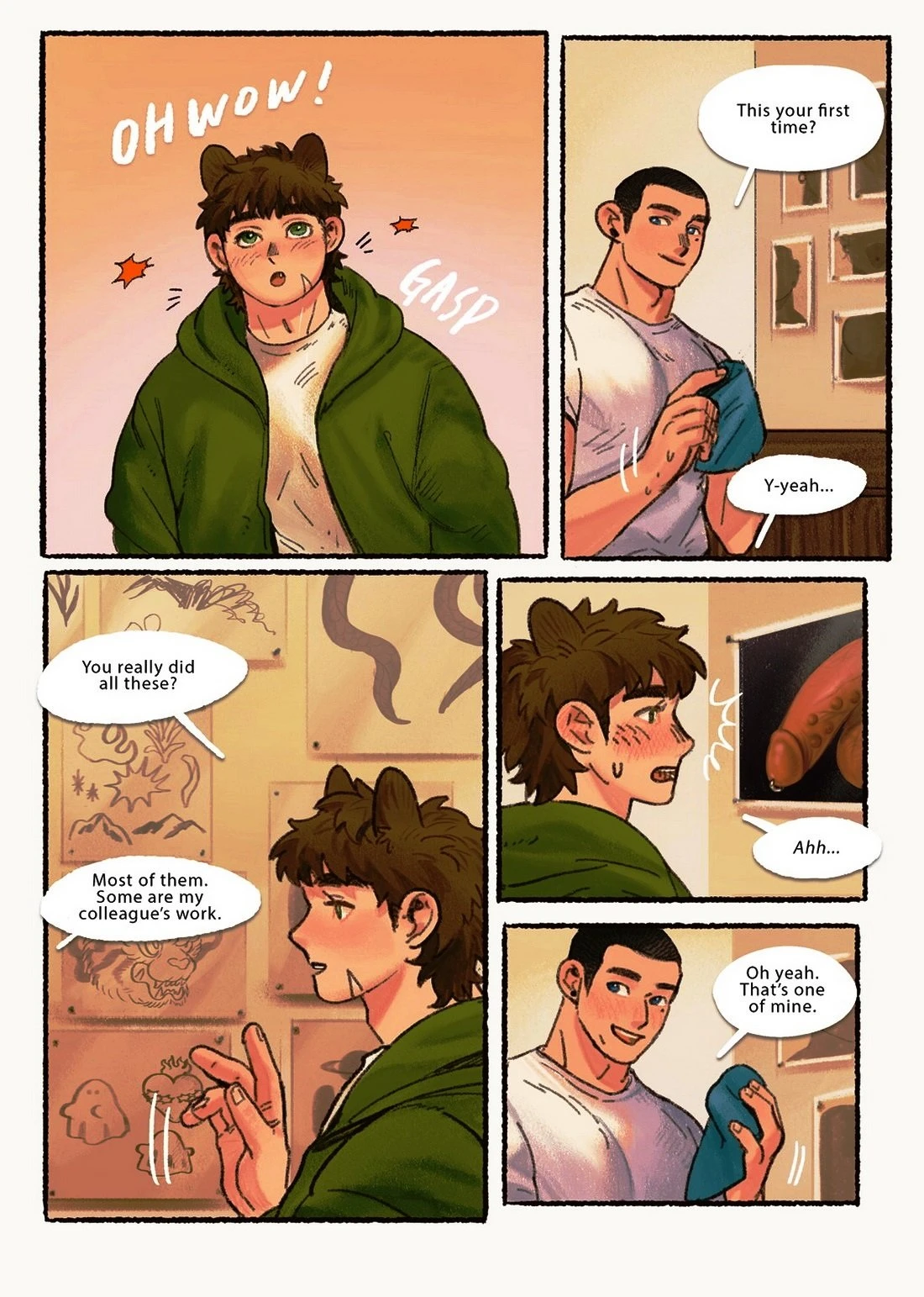 New to Me porn comic picture 3