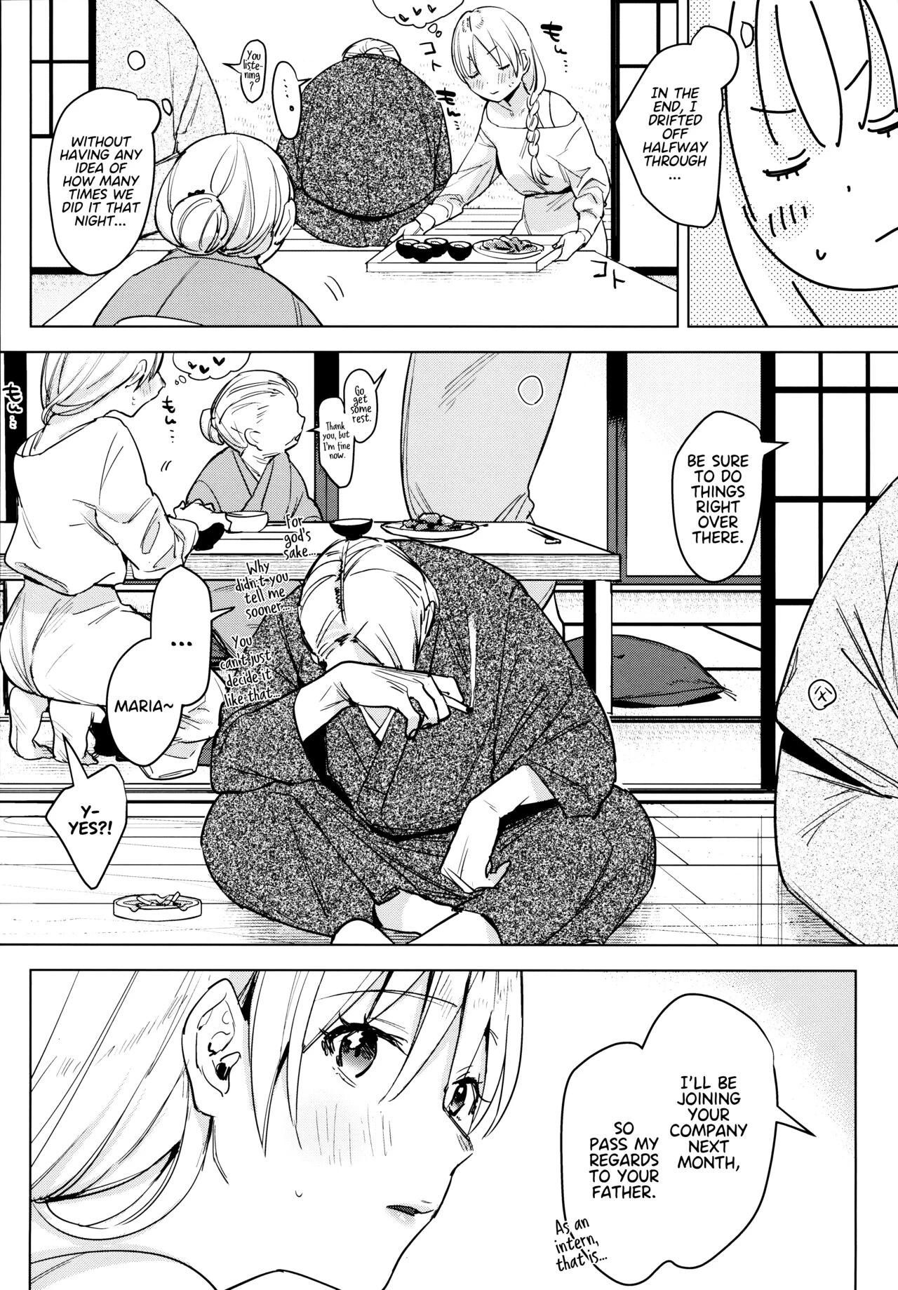 Newlywed Girlfriend 2 porn comic picture 31