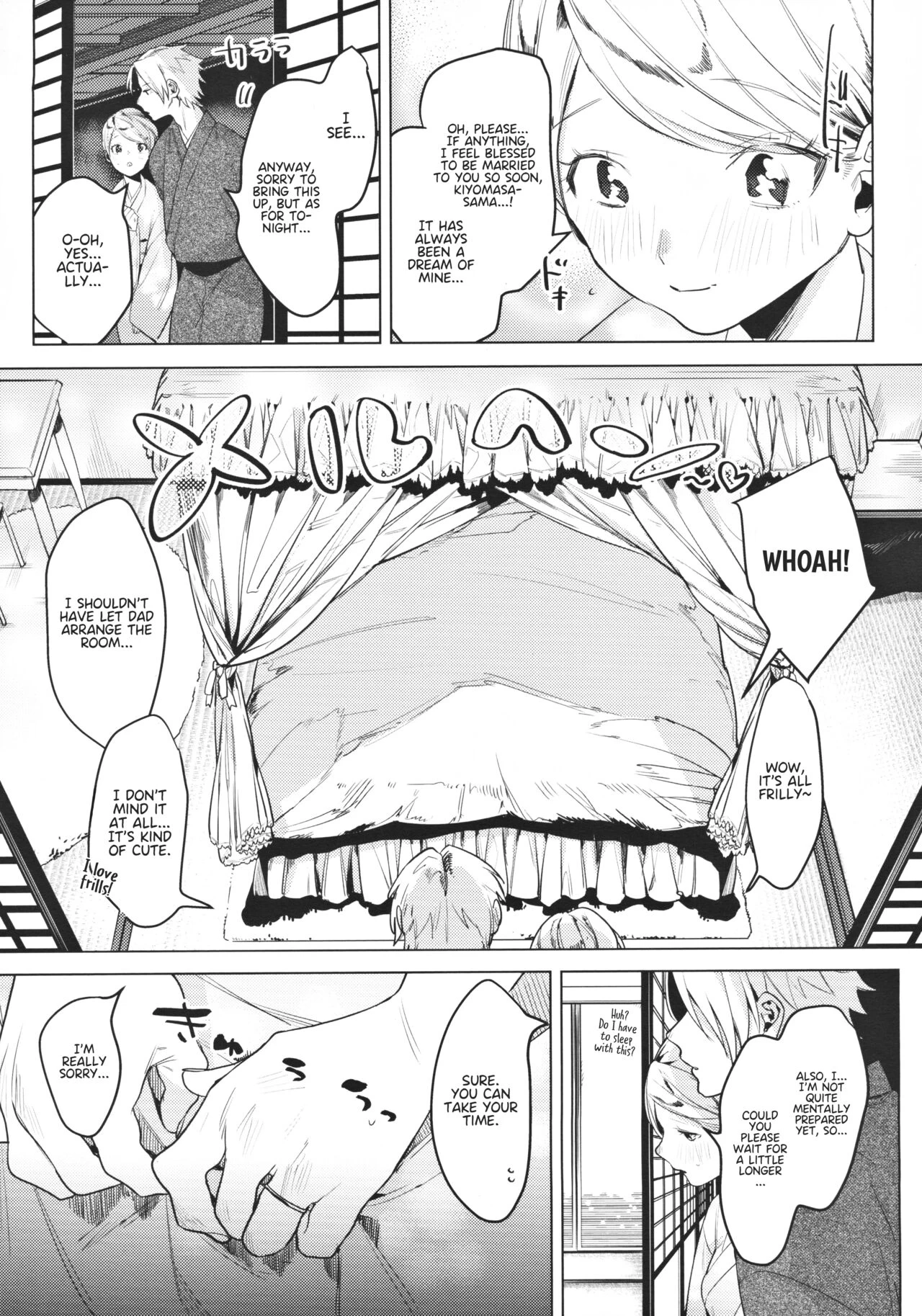 Newlywed Girlfriend porn comic picture 5