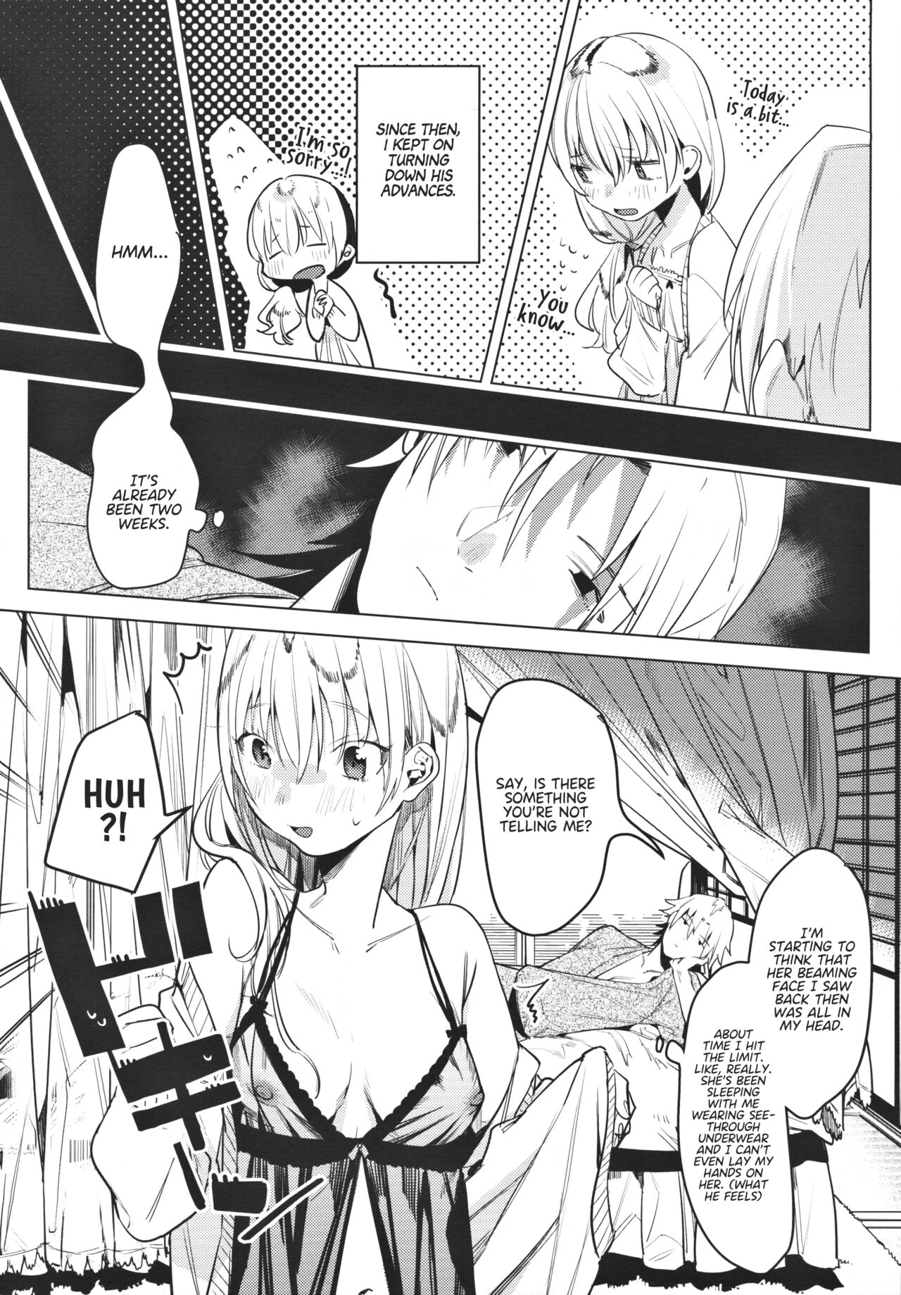 Newlywed Girlfriend porn comic picture 6