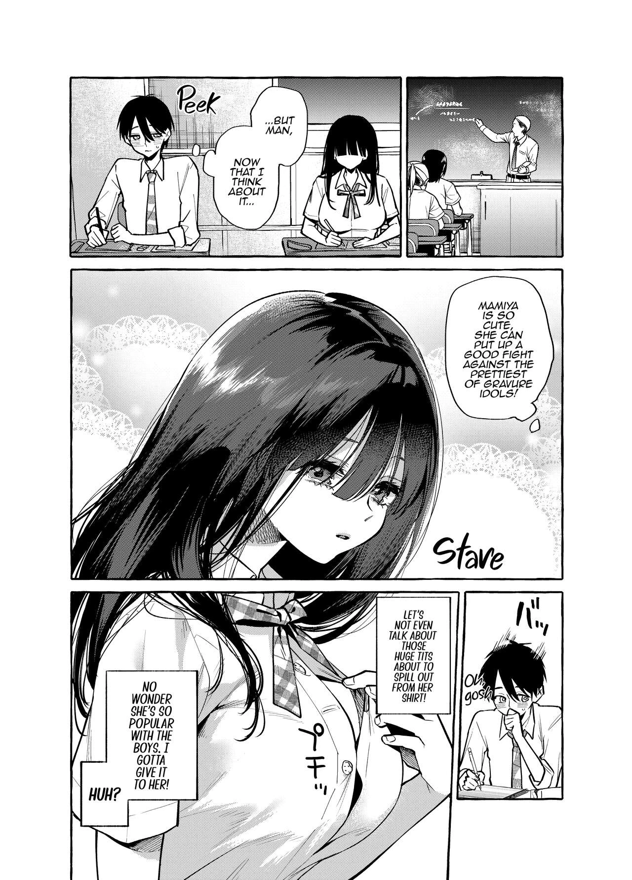 Next-seat Mamiya-san | Tonari no Seki no Mamiya-san porn comic picture 4