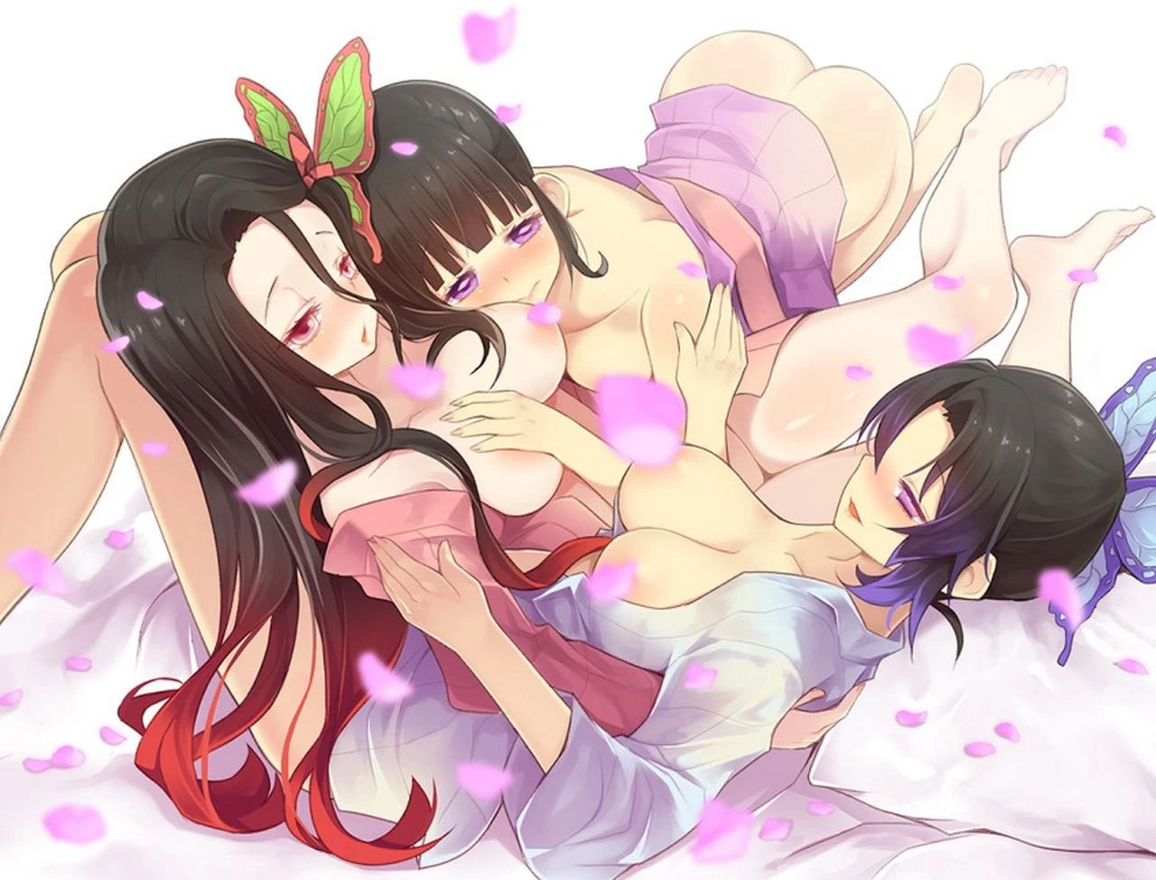 Nezuko porn comic picture 39