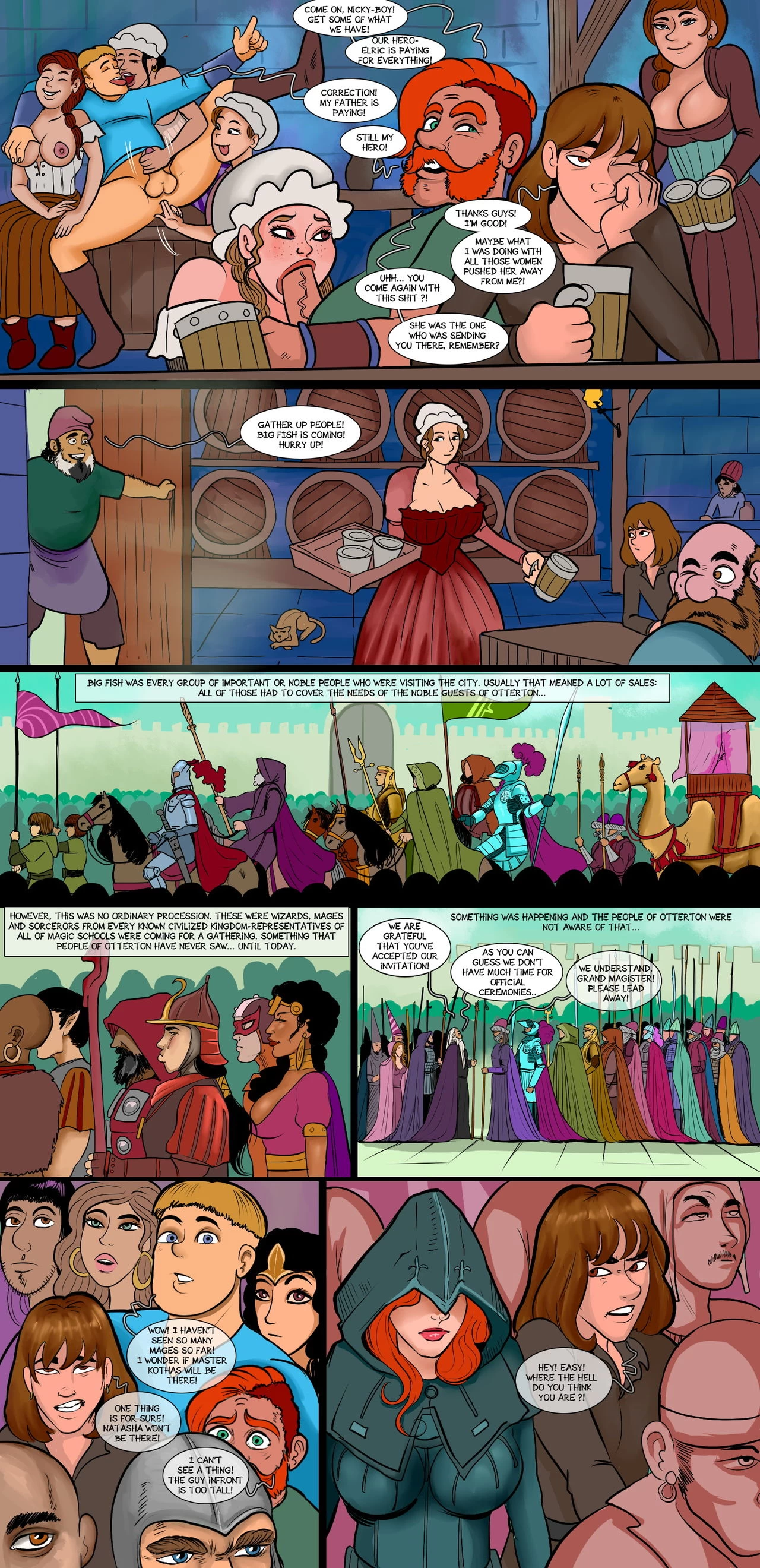 Nicholas the Bard porn comic picture 18