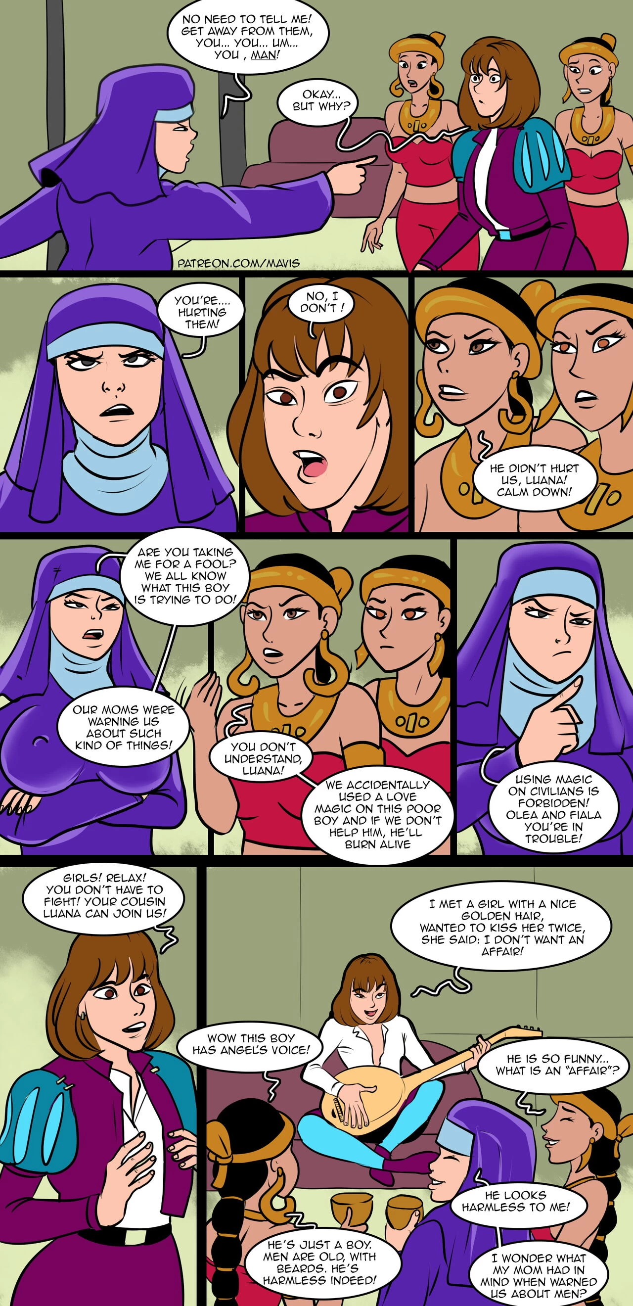 Nicholas the Bard porn comic picture 35