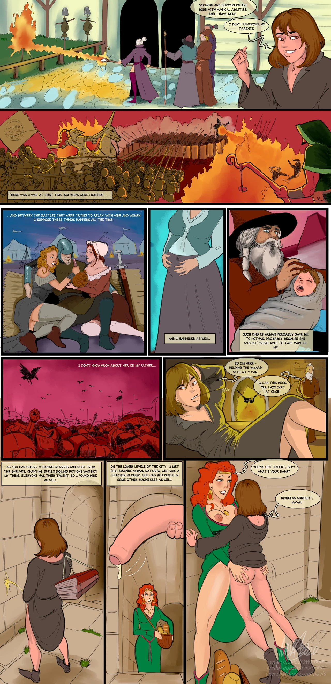 Nicholas the Bard porn comic picture 5
