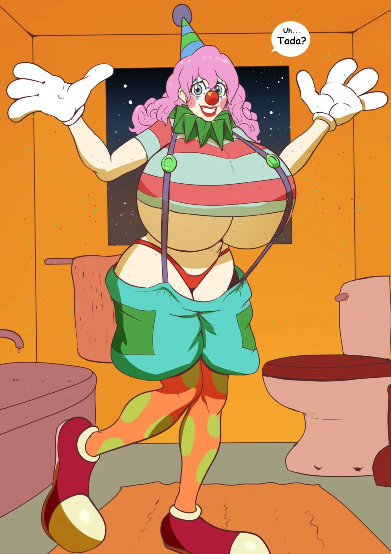 Nickels the clown porn comic picture 11
