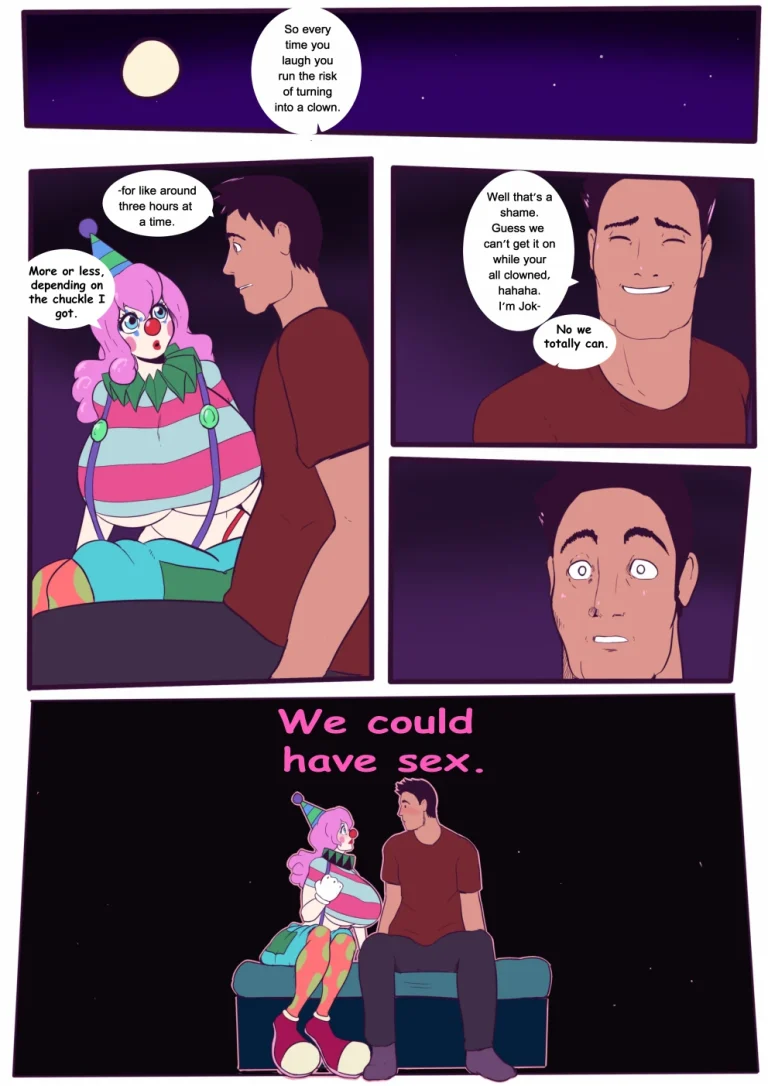 Nickels the clown porn comic picture 14