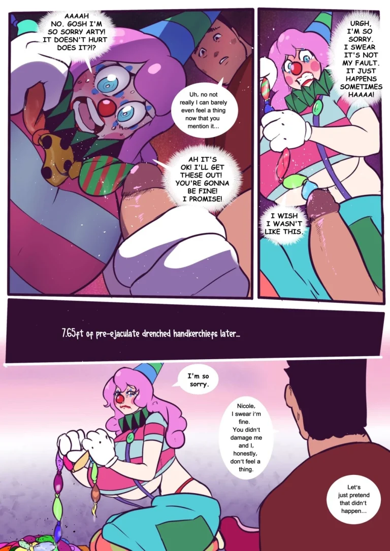 Nickels the clown porn comic picture 17