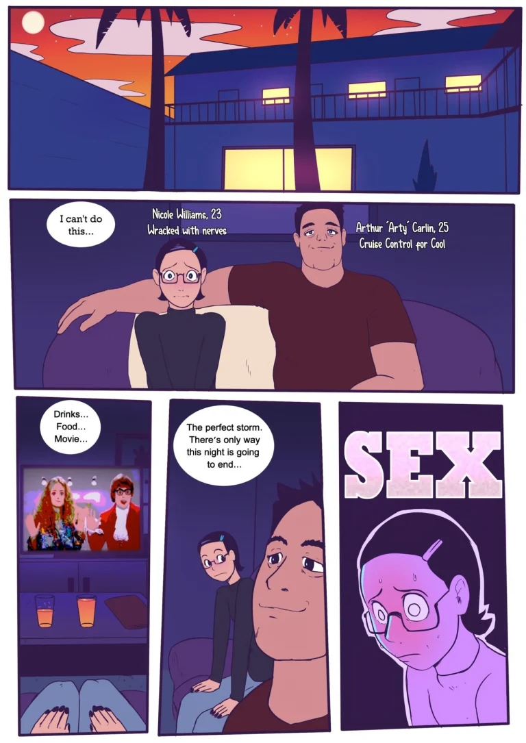 Nickels the clown porn comic picture 2