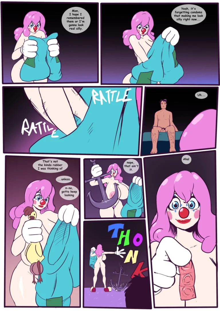 Nickels the clown porn comic picture 25