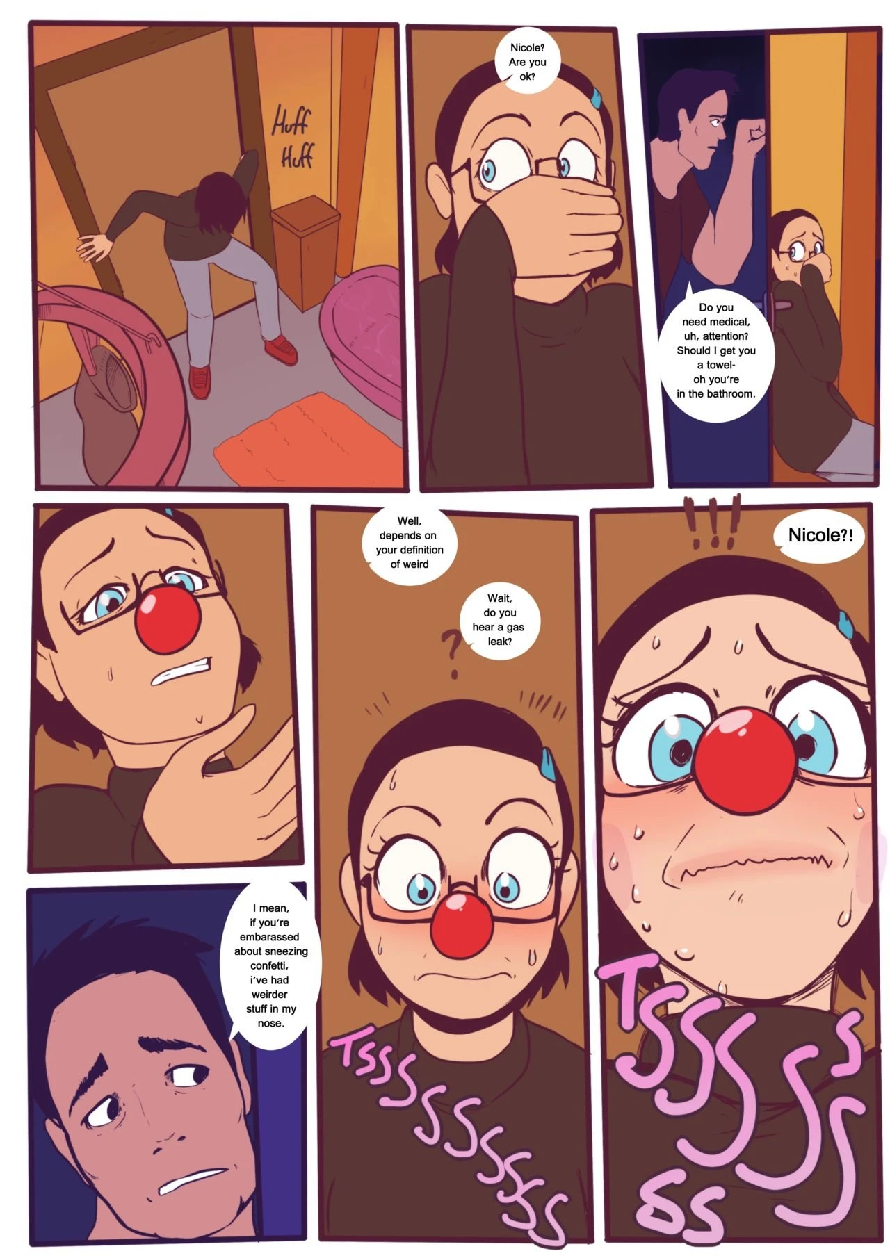 Nickels the clown porn comic picture 8