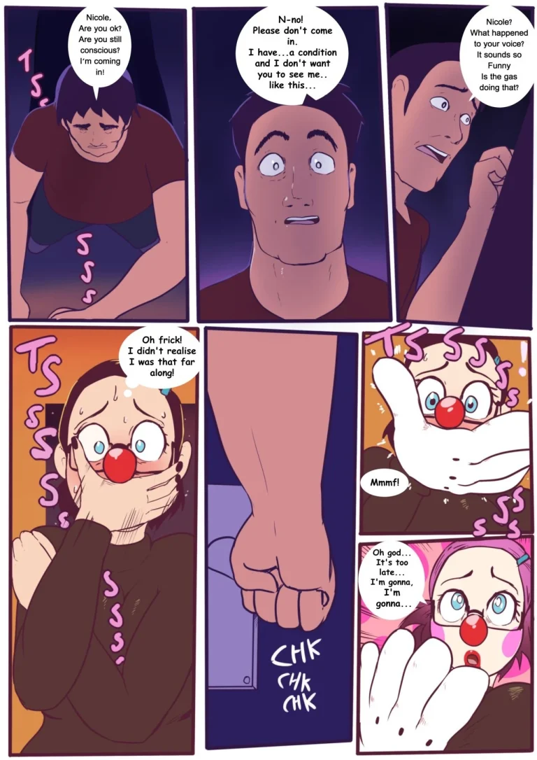 Nickels the clown porn comic picture 9