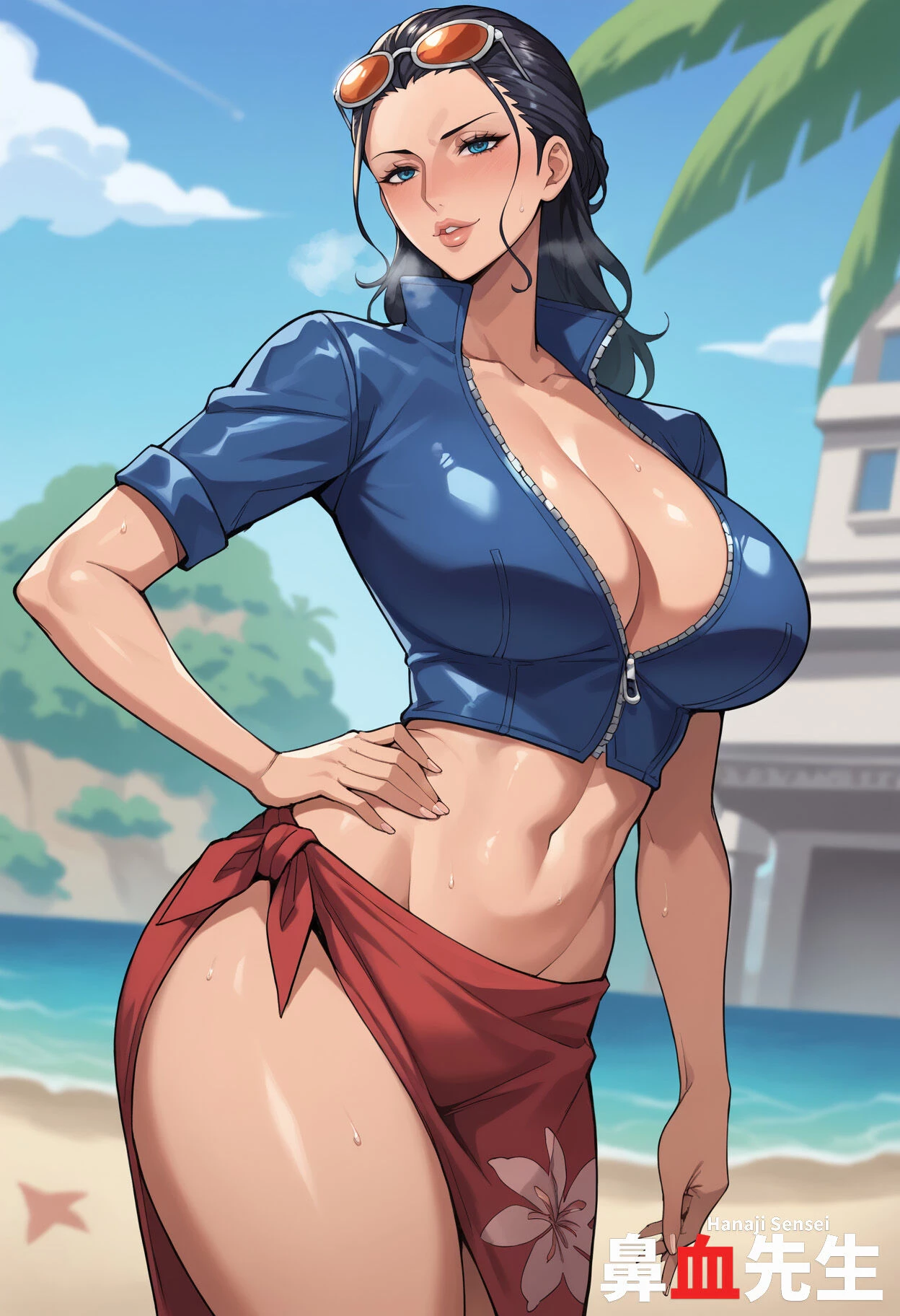 Nico Robin's Cleaning Service porn comic picture 25