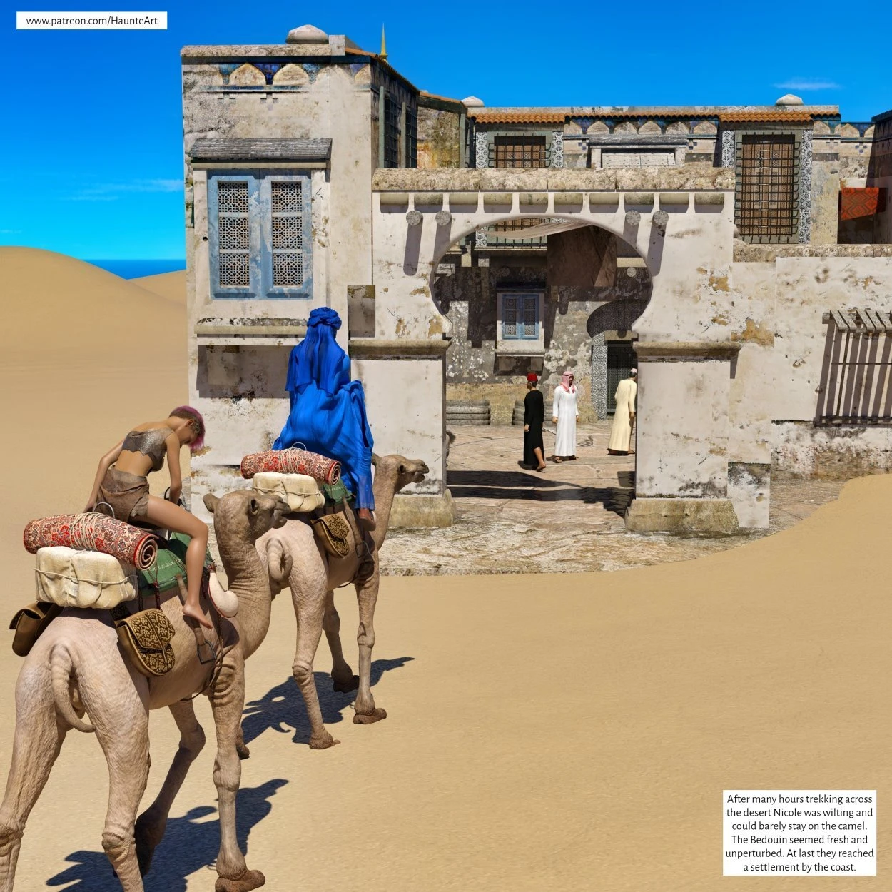 Nicole in Marocco 2 porn comic picture 10