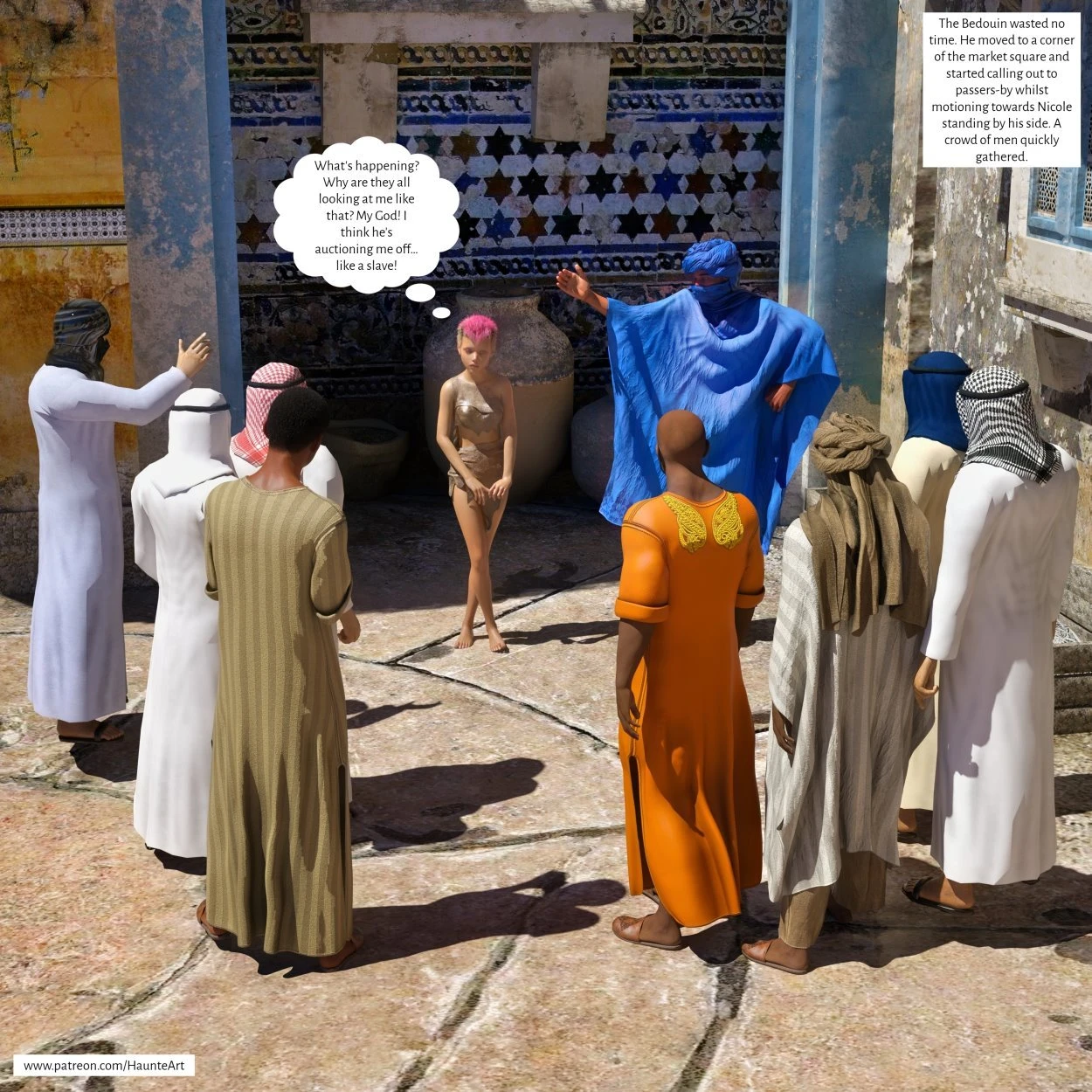 Nicole in Marocco 2 porn comic picture 11