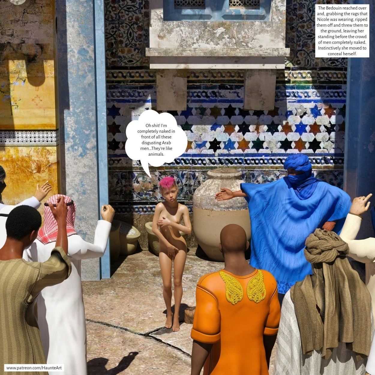 Nicole in Marocco 2 porn comic picture 12