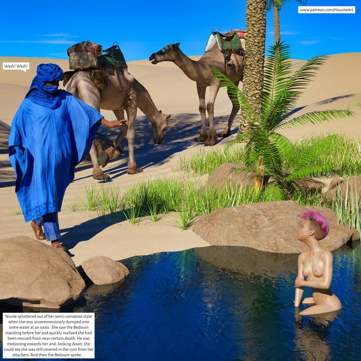 Nicole in Marocco 2 porn comic picture 3