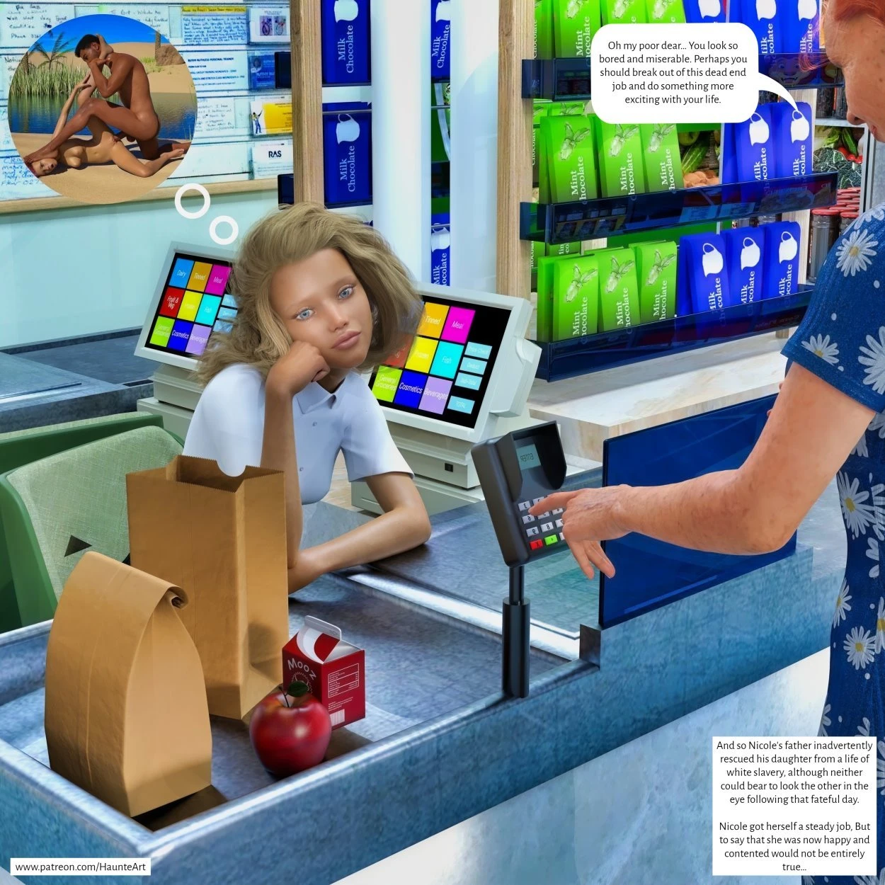 Nicole in Marocco 2 porn comic picture 35