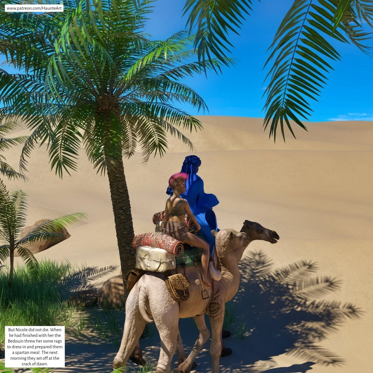 Nicole in Marocco 2 porn comic picture 9