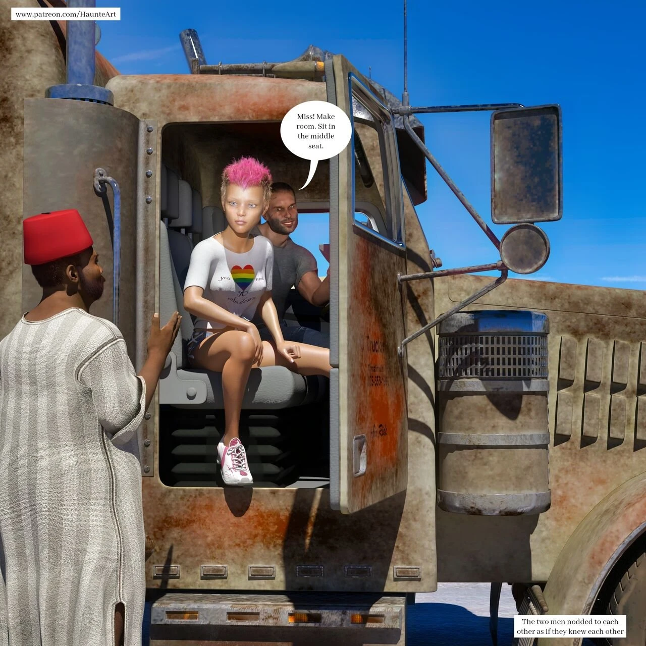 Nicole in Marocco porn comic picture 11