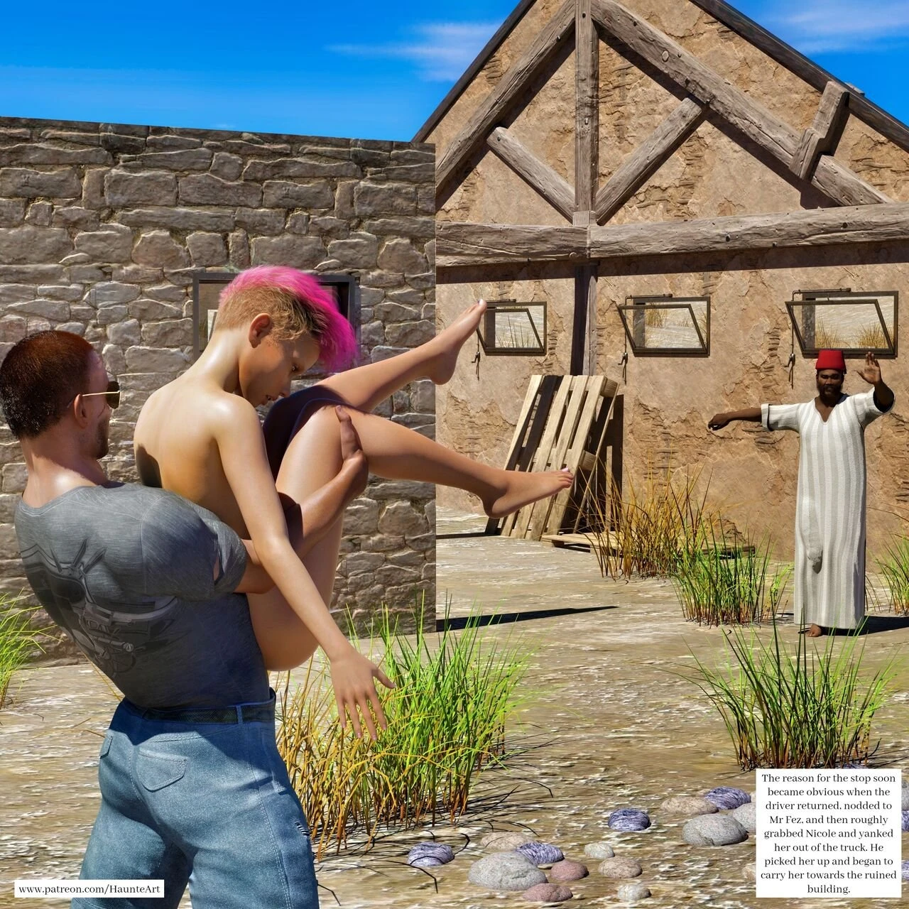 Nicole in Marocco porn comic picture 19