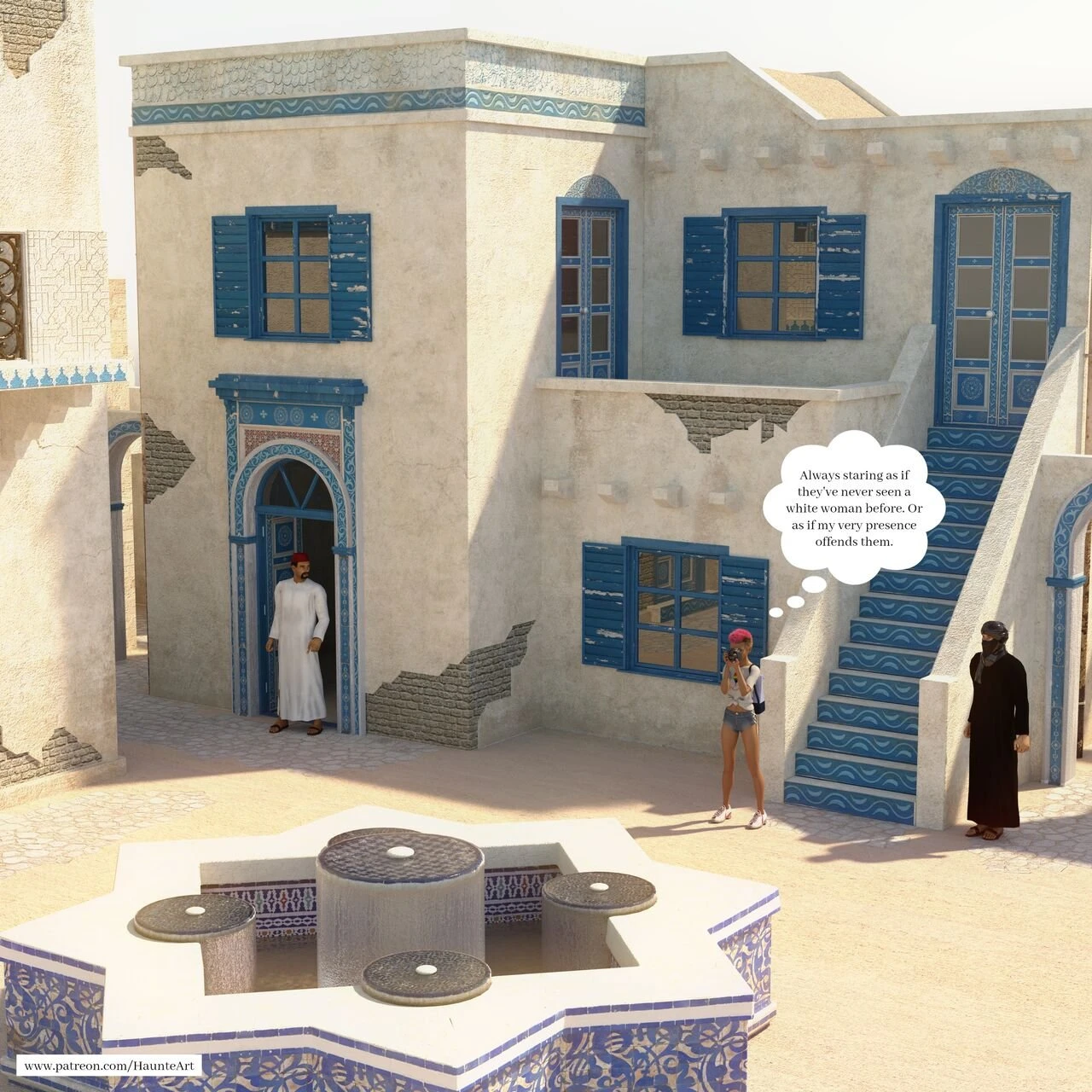 Nicole in Marocco porn comic picture 4