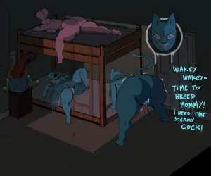 Nicole's night visit! porn comic picture 1