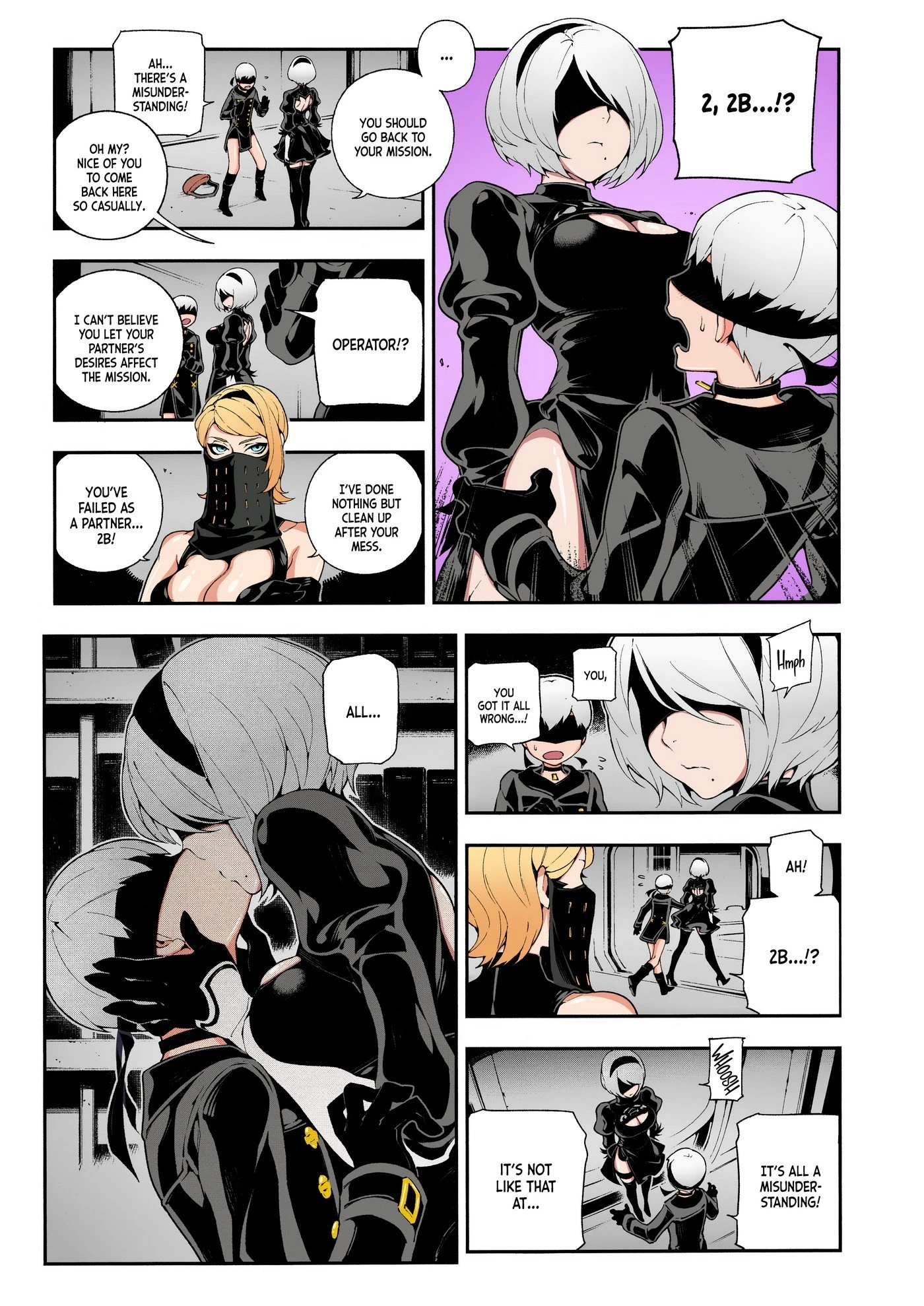 NieR 2BR18 [Colorized] porn comic picture 14