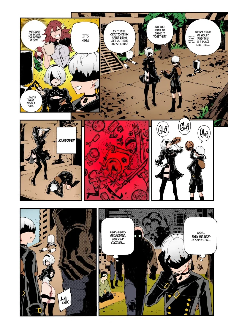 NieR 2BR18 [Colorized] porn comic picture 3