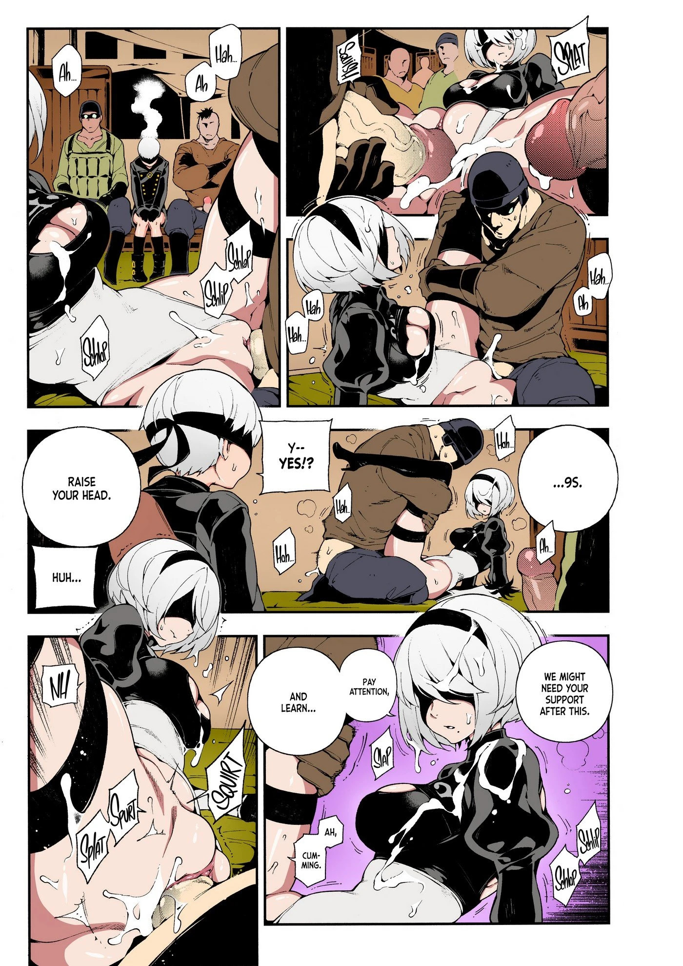 NieR 2BR18 [Colorized] porn comic picture 6