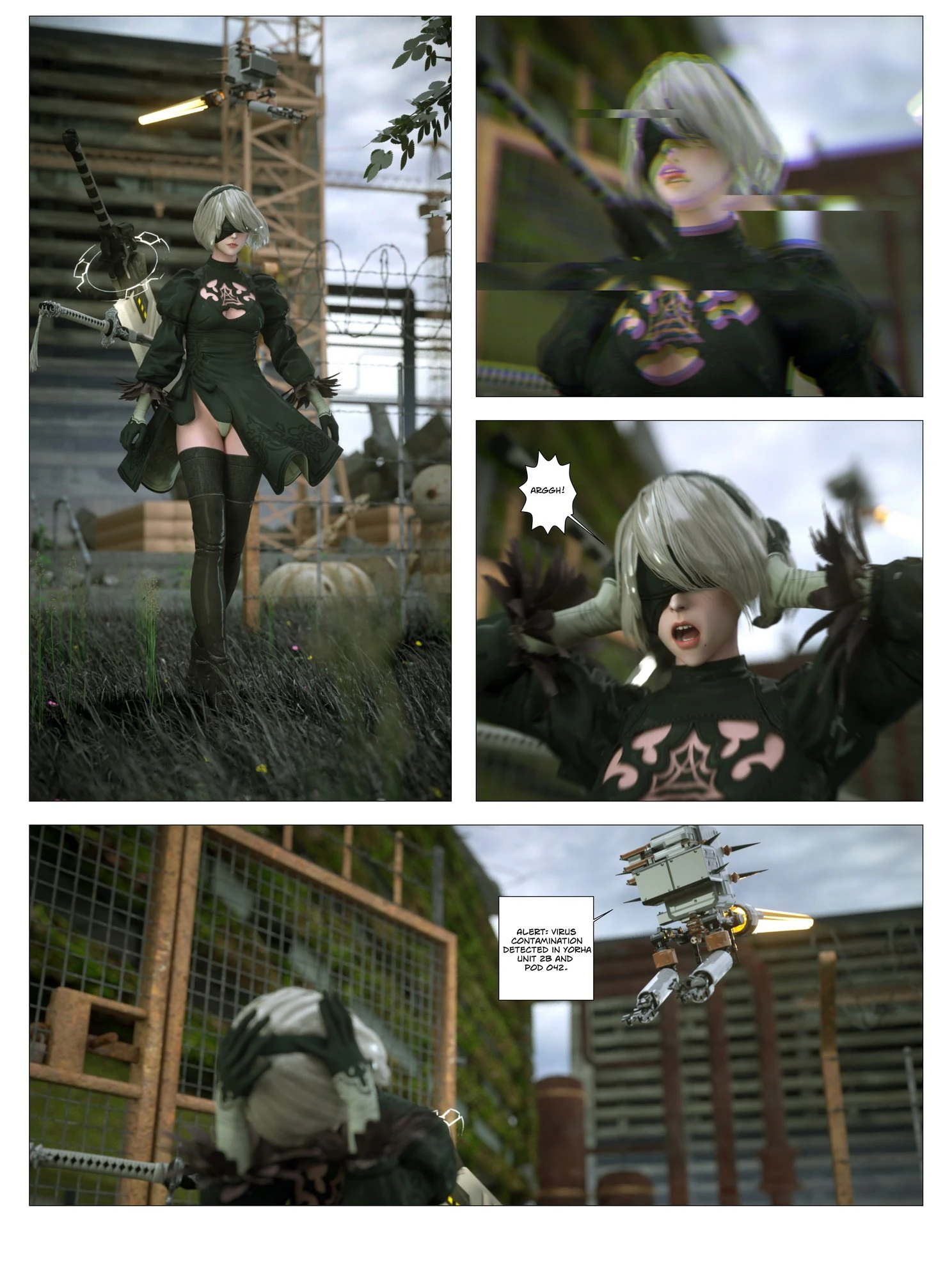 NieR:Lust|Virus porn comic picture 2