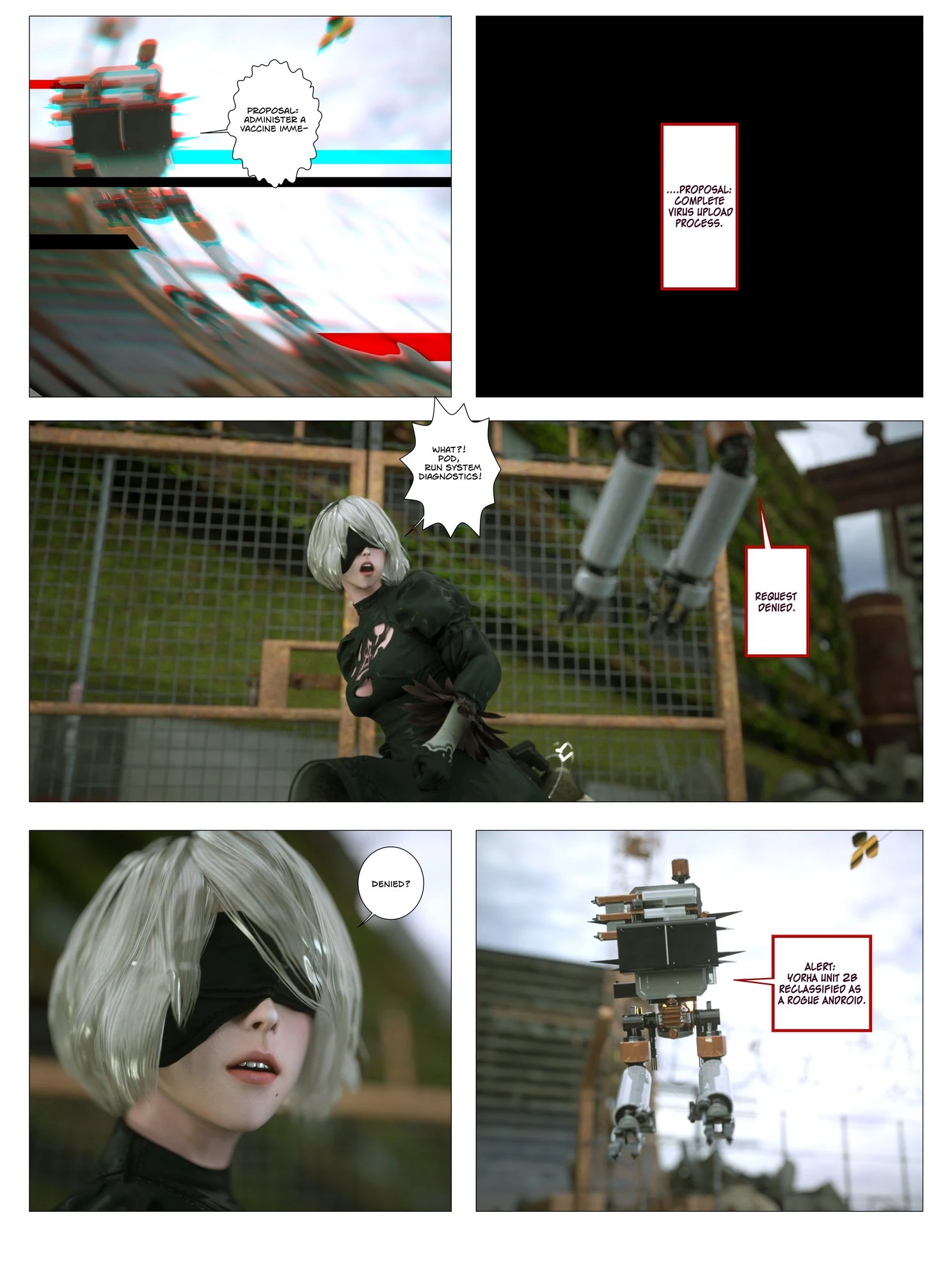 NieR:Lust|Virus porn comic picture 3
