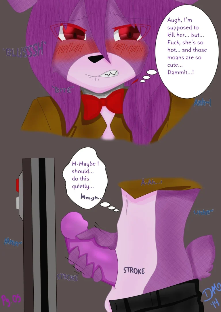 Night 1: Bonnie x Jasmine porn comic picture 5
