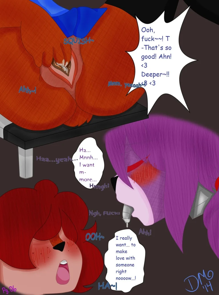 Night 1: Bonnie x Jasmine porn comic picture 6